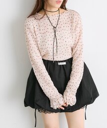 【25AW】柄シャーリングプルオーバー