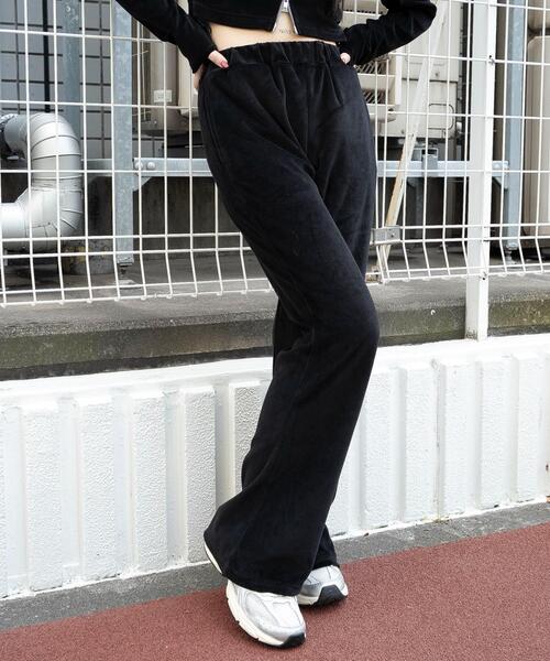 WEGO（ウィゴー）の「WEGO/ベロアフレアパンツ（その他パンツ・レディース・ブラック/ブラウン・FREE）」の19枚目の写真