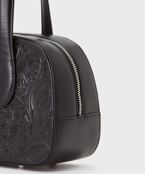 CARVING TRIBES（カービングトライブス）の「Landscape Boston（ハンドバッグ・レディース・ブラック/ブラウン/ホワイト系その他・FREE）」の4枚目の写真