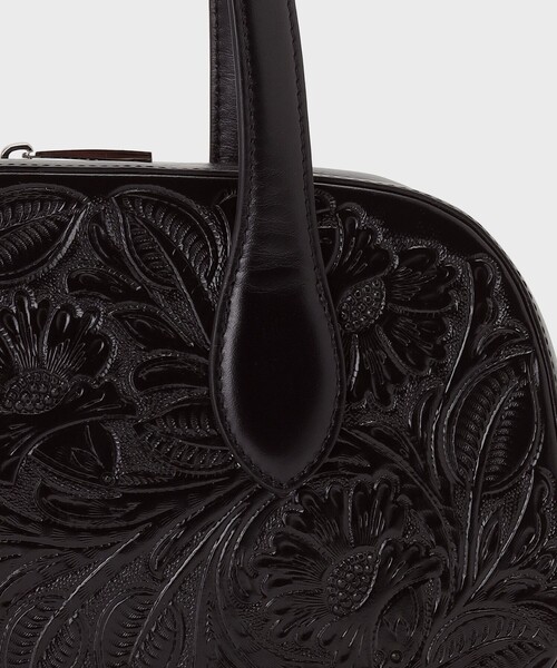 CARVING TRIBES（カービングトライブス）の「Landscape Boston（ハンドバッグ・レディース・ブラック/ブラウン/ホワイト系その他・FREE）」の7枚目の写真