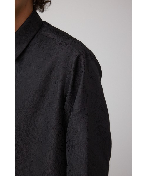 AZUL by moussy(アズールバイマウジー)の「ジャガード総柄シャツ(シャツ/ブラウス・メンズ・ブラック/ホワイト・MEDIUM/LARGE)」の20枚目の写真