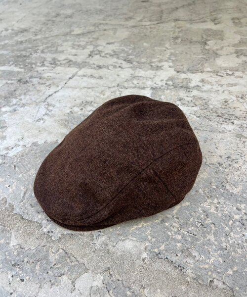 WHIMSIC(ウィムジック)の「【UNISEX】ヘリンボーンハンチングキャップ(ハット・レディース・チャコールグレー/グレー/ブラウン・FREE)」の11枚目の写真