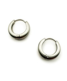 Import & Select（インポートアンドセレクト）の「KISHOKACHI 希少価値 マッドカラークレッセントデザインクリッカーフープピアス M size（リング）」