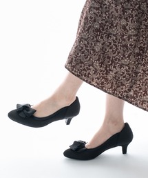 JELLY BEANS（ジェリービーンズ）の「<ふわさら>ターバンリボン2WAYパンプス(204-55122)JELLY BEANS(ジェリービーンズ)（パンプス・レディース）」