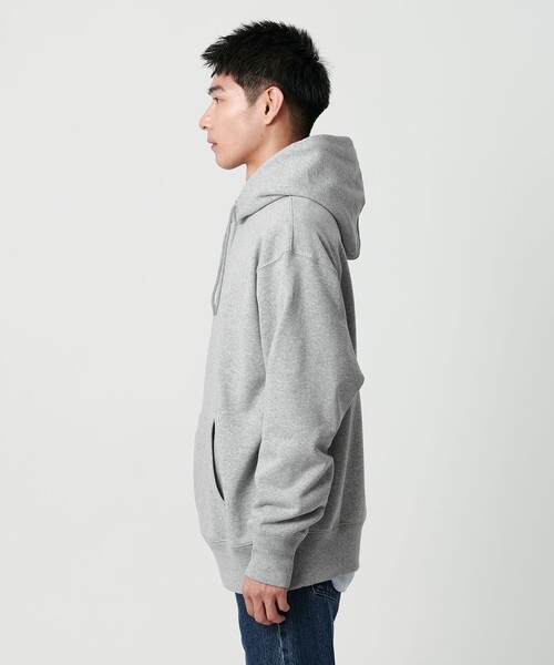 green label relaxing(グリーンレーベルリラクシング)の「<GOAT>13オンス フーディ パーカー(パーカー・メンズ・グレー系/ライトグレー/ネイビー/ブラック/ワイン・L/S/M)」の12枚目の写真