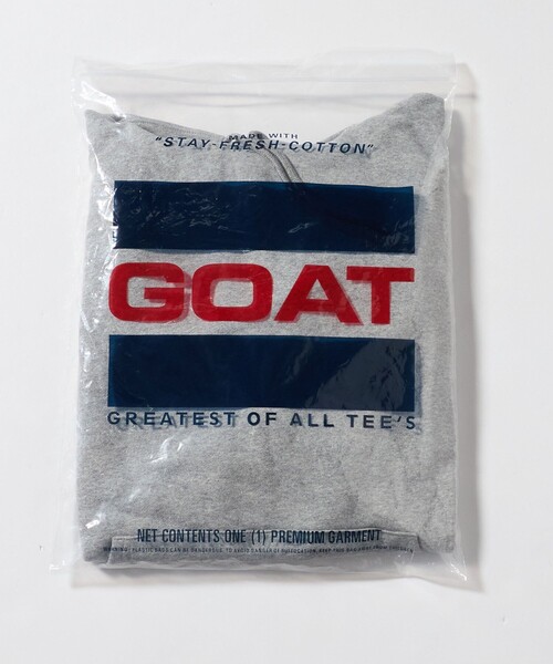 green label relaxing(グリーンレーベルリラクシング)の「<GOAT>13オンス フーディ パーカー(パーカー・メンズ・グレー系/ライトグレー/ネイビー/ブラック/ワイン・L/S/M)」の21枚目の写真