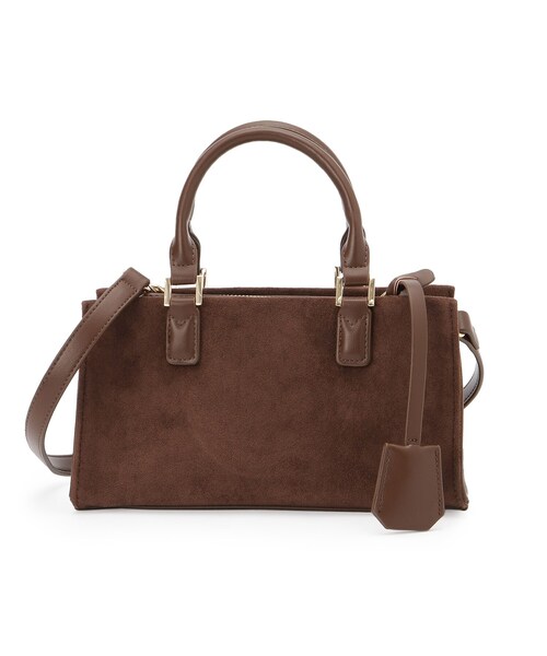 couture brooch(クチュールブローチ)の「アソートスクエアショルダーバッグ(ショルダーバッグ・レディース・ダークブラウン系1/ダークブラウン/ブラック・00)」の15枚目の写真