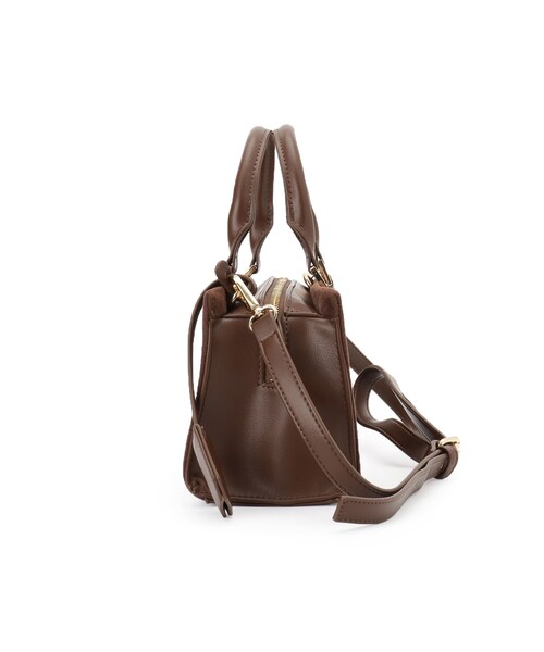 couture brooch(クチュールブローチ)の「アソートスクエアショルダーバッグ(ショルダーバッグ・レディース・ダークブラウン系1/ダークブラウン/ブラック・00)」の16枚目の写真