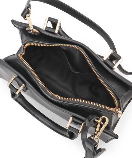 couture brooch(クチュールブローチ)の「アソートスクエアショルダーバッグ(ショルダーバッグ・レディース・ダークブラウン系1/ダークブラウン/ブラック・00)」の19枚目の写真