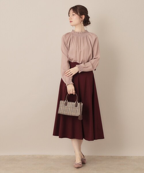 couture brooch(クチュールブローチ)の「アソートスクエアショルダーバッグ(ショルダーバッグ・レディース・ダークブラウン系1/ダークブラウン/ブラック・00)」の7枚目の写真