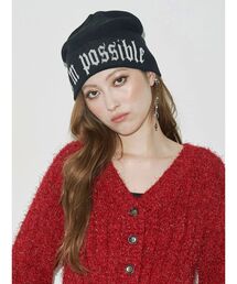 EVRIS（エヴリス）の「ジャガードニット帽（ニットキャップ/ビーニー）」