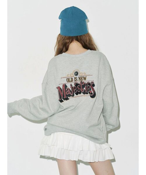 EVRIS（エヴリス）の「ジャガードニット帽（ニットキャップ/ビーニー・レディース・ブラック/ブルー・FREE）」の5枚目の写真