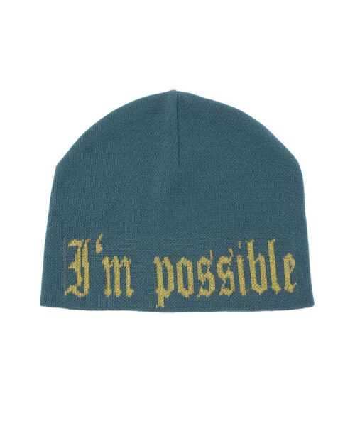 EVRIS（エヴリス）の「ジャガードニット帽（ニットキャップ/ビーニー・レディース・ブラック/ブルー・FREE）」の14枚目の写真