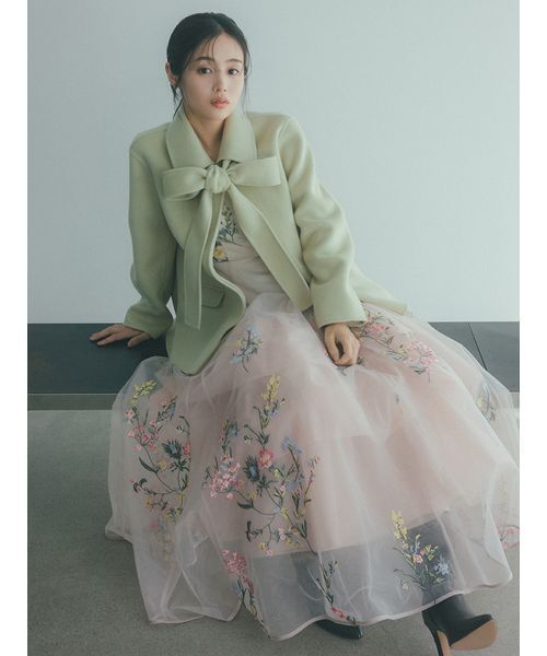 セール】リバーリボンジャケット（テーラードジャケット）｜SNIDEL