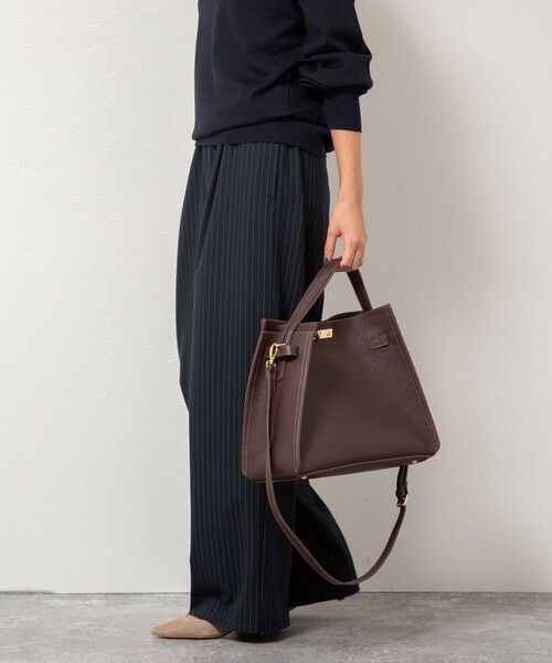 NOLLEY’S（ノーリーズ）の「ウォッシャブルイージーワイドパンツ（その他パンツ・レディース・ブルー系その他7/オフホワイト/グレー・38/36/39）」の19枚目の写真