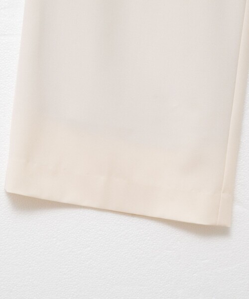 NOLLEY’S（ノーリーズ）の「ウォッシャブルイージーワイドパンツ（その他パンツ・レディース・ブルー系その他7/オフホワイト/グレー・38/36/39）」の4枚目の写真