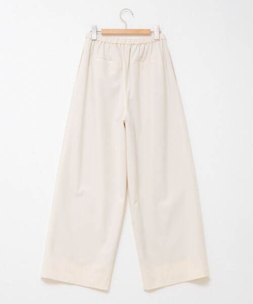 NOLLEY’S（ノーリーズ）の「ウォッシャブルイージーワイドパンツ（その他パンツ・レディース・ブルー系その他7/オフホワイト/グレー・38/36/39）」の6枚目の写真