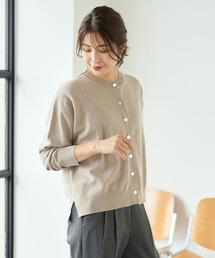 FOUND GOOD | マイラクメタルボタンニットCD(カーディガン/ボレロ)