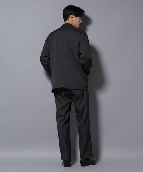 セール】リラックスドロップジャケット(セットアップ可)（テーラード