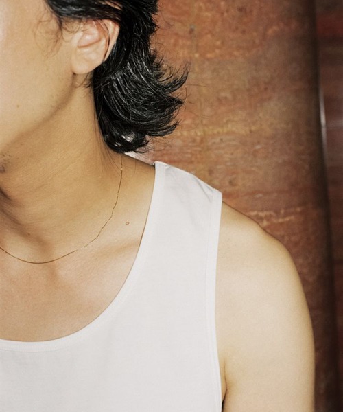 LIDNM（リドム）の「MVS LAYERED TANK TOP（Tシャツ/カットソー・メンズ・ホワイト/グレー系その他・SMALL/MEDIUM/LARGE）」の3枚目の写真