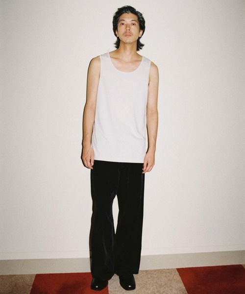 LIDNM（リドム）の「MVS LAYERED TANK TOP（Tシャツ/カットソー・メンズ・ホワイト/グレー系その他・SMALL/MEDIUM/LARGE）」の7枚目の写真