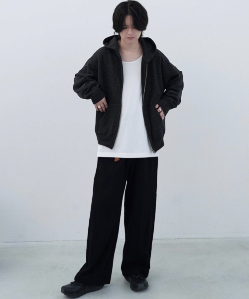 LIDNM（リドム）の「MVS LAYERED TANK TOP（Tシャツ/カットソー・メンズ・ホワイト/グレー系その他・SMALL/MEDIUM/LARGE）」の10枚目の写真