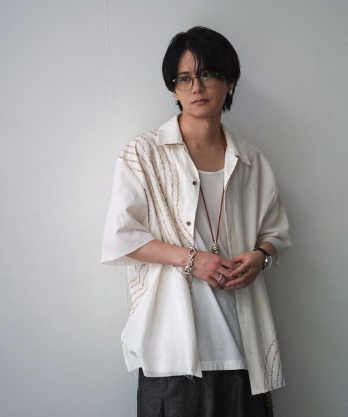 LIDNM（リドム）の「MVS LAYERED TANK TOP（Tシャツ/カットソー・メンズ・ホワイト/グレー系その他・SMALL/MEDIUM/LARGE）」の15枚目の写真