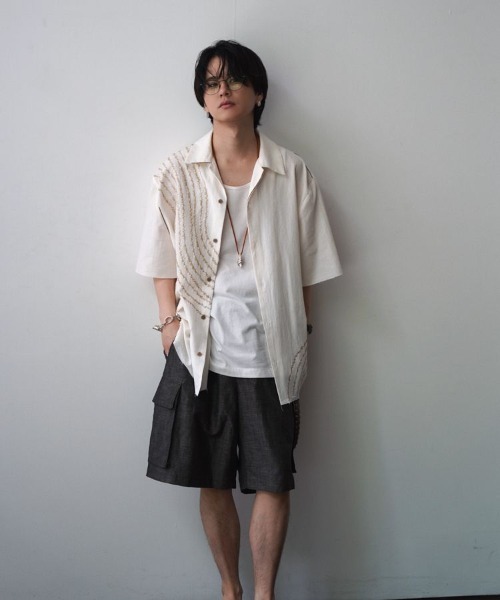 LIDNM（リドム）の「MVS LAYERED TANK TOP（Tシャツ/カットソー・メンズ・ホワイト/グレー系その他・SMALL/MEDIUM/LARGE）」の16枚目の写真