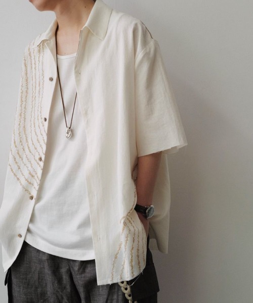 LIDNM（リドム）の「MVS LAYERED TANK TOP（Tシャツ/カットソー・メンズ・ホワイト/グレー系その他・SMALL/MEDIUM/LARGE）」の17枚目の写真