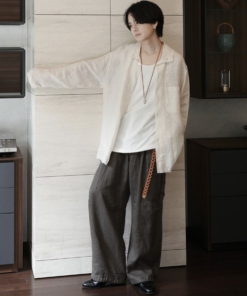 LIDNM（リドム）の「MVS LAYERED TANK TOP（Tシャツ/カットソー・メンズ・ホワイト/グレー系その他・SMALL/MEDIUM/LARGE）」の19枚目の写真