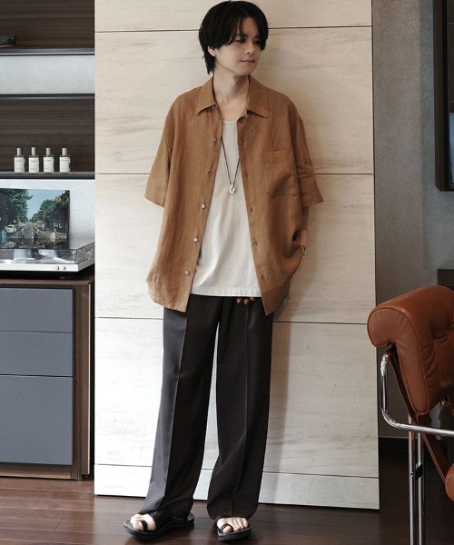 LIDNM（リドム）の「MVS LAYERED TANK TOP（Tシャツ/カットソー・メンズ・ホワイト/グレー系その他・SMALL/MEDIUM/LARGE）」の20枚目の写真