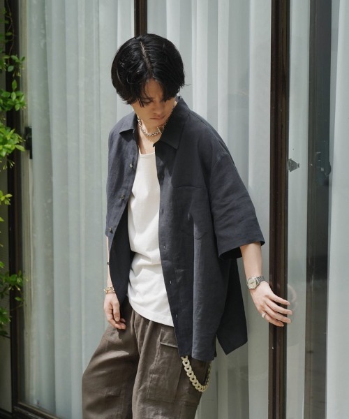 LIDNM（リドム）の「MVS LAYERED TANK TOP（Tシャツ/カットソー・メンズ・ホワイト/グレー系その他・SMALL/MEDIUM/LARGE）」の22枚目の写真