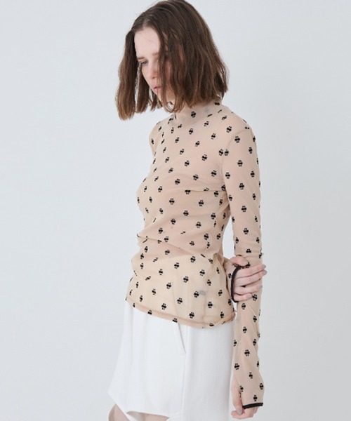 SORIN Uネック 新品未開封TOP ブラック　38 最終価格 セール】SWAN LAKE Turtle Neck Top/スワンレイクタートルネックトップ