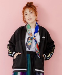 ScoLar/スカラー　刺繍ジャージBZ