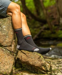 DARN TOUGH VERMONT（ダーンタフバーモント）の「【MADE IN USA】 DARN TOUGH ダーンタフ Ms 1466 マイクロクルー クッション（ソックス/靴下）」