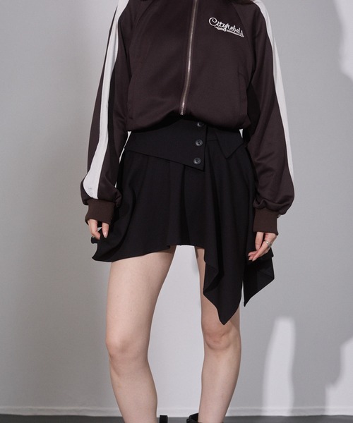 ENVYM（アンビー）の「イレヘムミニスカート（スカート・レディース・ブラック/グレー・SMALL/MEDIUM）」の18枚目の写真