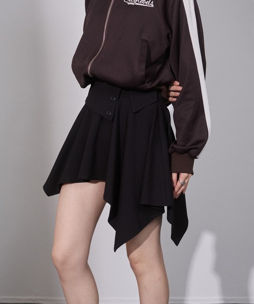 ENVYM（アンビー）の「イレヘムミニスカート（スカート・レディース・ブラック/グレー・SMALL/MEDIUM）」の8枚目の写真