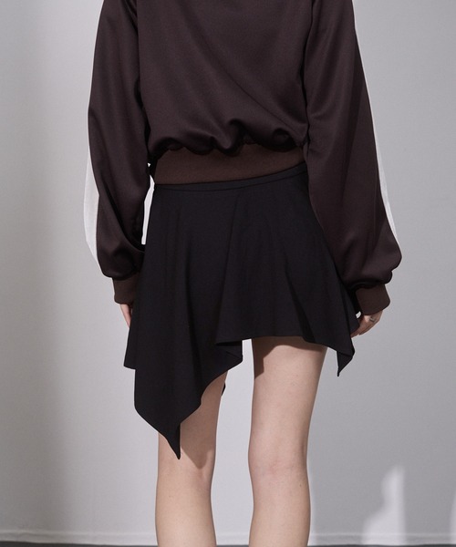 ENVYM（アンビー）の「イレヘムミニスカート（スカート・レディース・ブラック/グレー・SMALL/MEDIUM）」の9枚目の写真