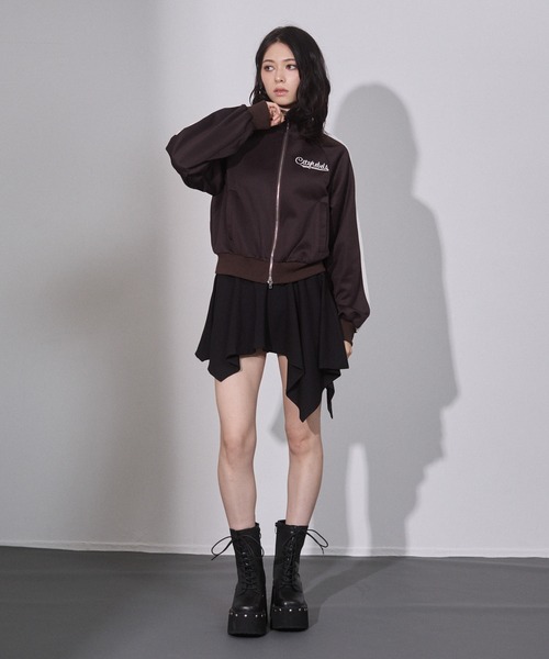 ENVYM（アンビー）の「イレヘムミニスカート（スカート・レディース・ブラック/グレー・SMALL/MEDIUM）」の10枚目の写真