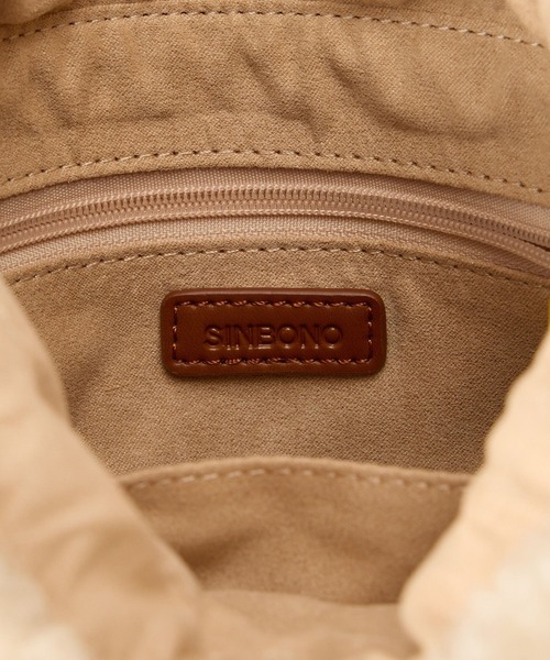 BABYLONE(バビロン)の「【SINBONO】ムートンバケツBAG(ハンドバッグ・レディース・ブラウン・フリー)」の12枚目の写真