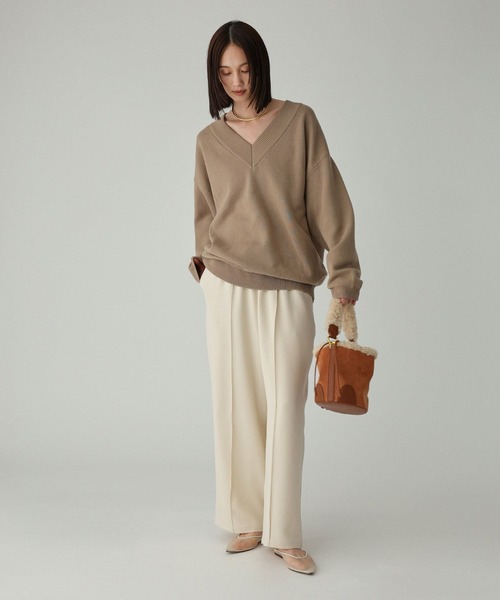 BABYLONE(バビロン)の「【SINBONO】ムートンバケツBAG(ハンドバッグ・レディース・ブラウン・フリー)」の3枚目の写真