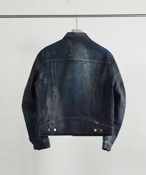 NVRFRGT】3D TRUCKER JACKET（デニムジャケット）｜NVRFRGT