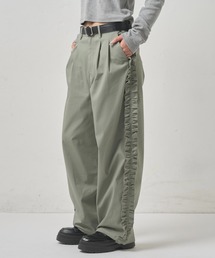 WHO'S WHO gallery | サイドフリルラインチノパンツ(チノパンツ)