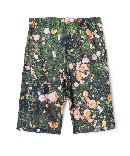 NON TOKYO（ノントーキョー）の「PRINT RIB SHORTS（その他パンツ・レディース・ブラック×グレー/グリーン系/マルチ・FREE）」の5枚目の写真