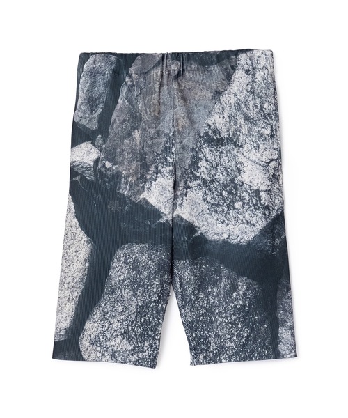 NON TOKYO（ノントーキョー）の「PRINT RIB SHORTS（その他パンツ・レディース・ブラック×グレー/グリーン系/マルチ・FREE）」の7枚目の写真
