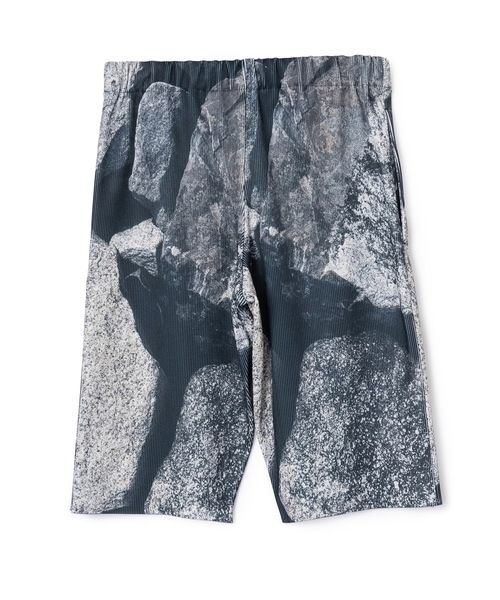 NON TOKYO（ノントーキョー）の「PRINT RIB SHORTS（その他パンツ・レディース・ブラック×グレー/グリーン系/マルチ・FREE）」の8枚目の写真