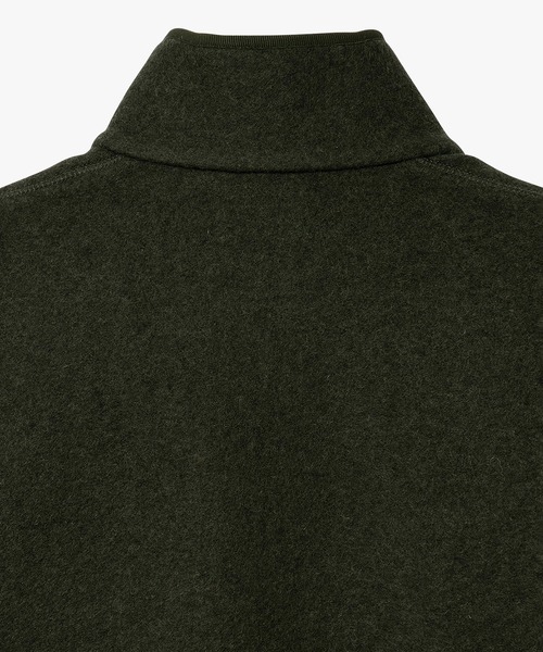 AIGLE（エーグル）の「メリノウールブレンド スタンドカラーフリースベスト T-KIT（その他アウター・メンズ・モスグリーン/ダークネイビー/ブラウン・M/XL/L/S）」の12枚目の写真