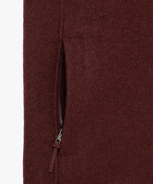 AIGLE（エーグル）の「メリノウールブレンド スタンドカラーフリースベスト T-KIT（その他アウター・メンズ・モスグリーン/ダークネイビー/ブラウン・M/XL/L/S）」の22枚目の写真