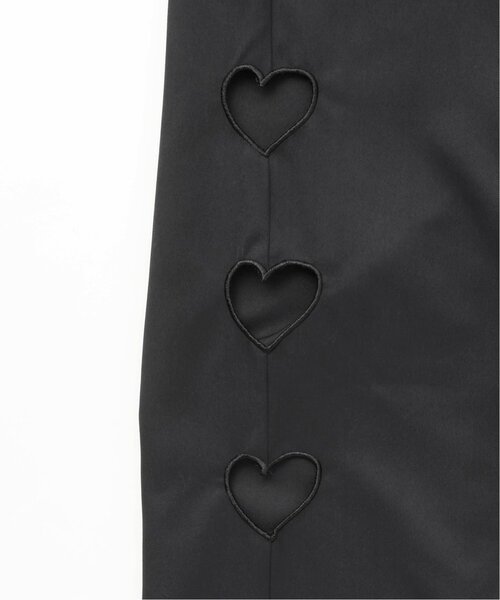 LOVETOXIC(ラブトキシック)の「着映えくり抜きモチーフパンツ(カーゴパンツ・キッズ・アイボリー/ブラック・S:140cm/M:150cm/L:160cm/130cm)」の13枚目の写真