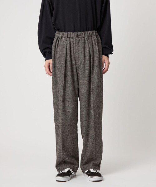 CITEN（シテン）の「＜CITEN＞ウールブレンドイージーシェフパンツ